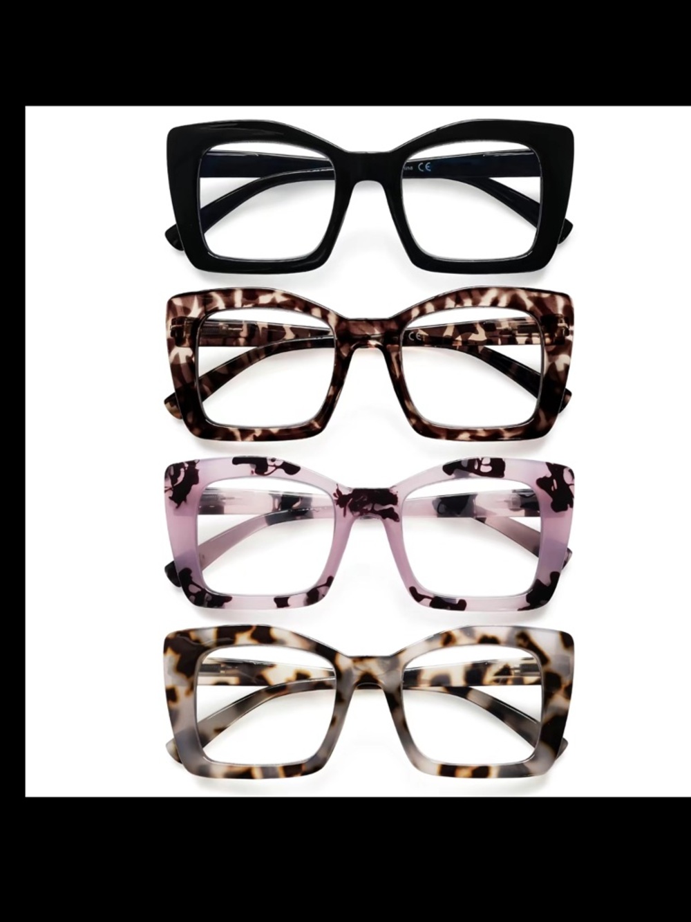 NWT”4”2.25 Stylish Blue Light Blocking Reading Glasses